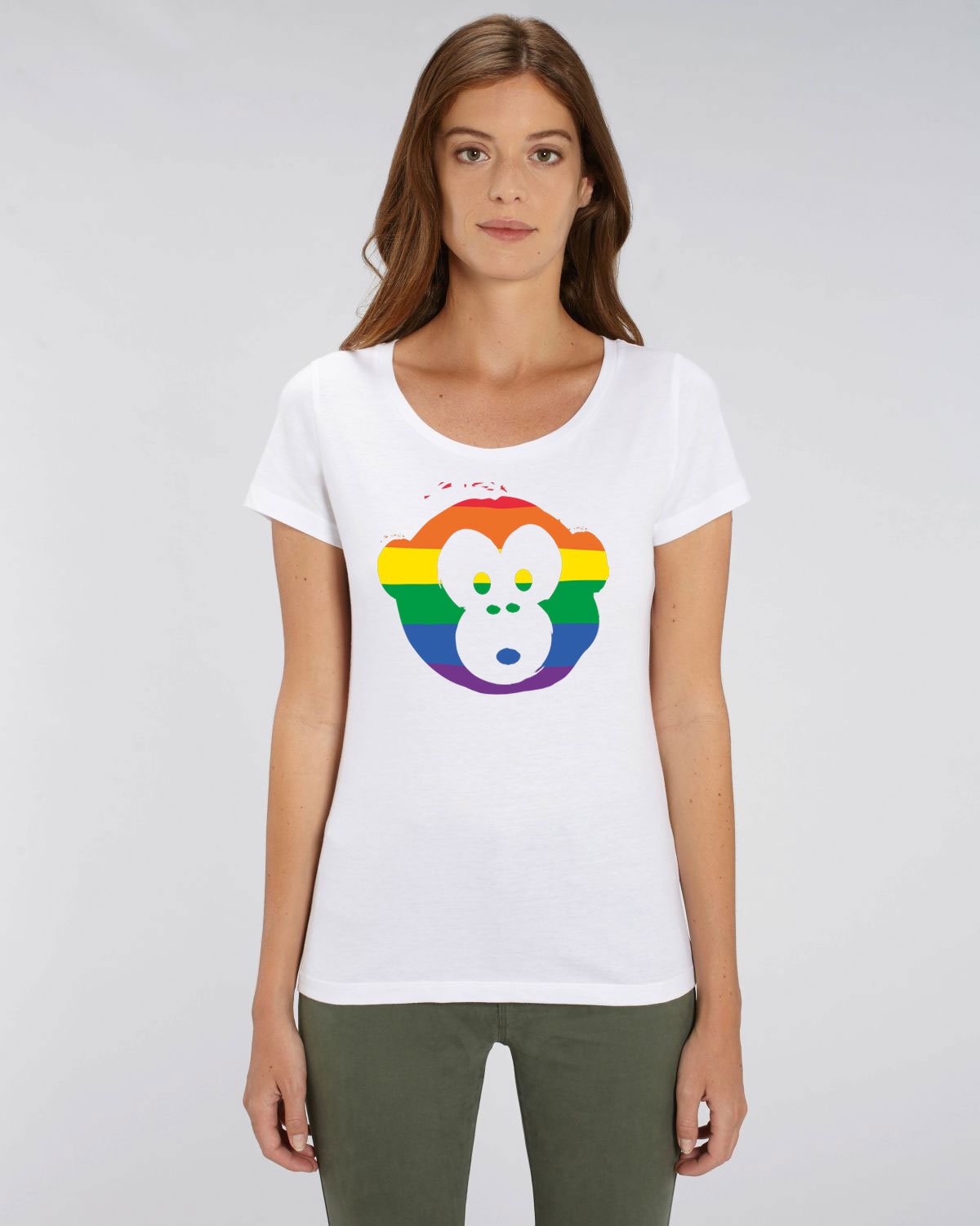 Pride Monkey T-Shirt Women Pride Monkey T-Shirt Women
